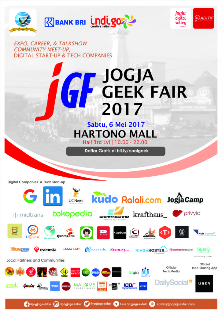 JOGJA GEEK FAIR POSTER